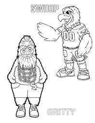 Click the philadelphia eagles logo coloring pages to view printable version or color it online (compatible with ipad and android tablets). Printable Philly Sports Coloring Book Filled With Activities Rsn