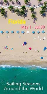 When To Go To Florida Sailing Seasons Around The World With Map Read My Article On Sailing Seasons For A Full W Sailing Around The Worlds Plan Your Trip