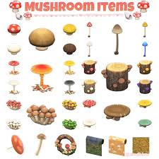 Lala Animal Crossing New Horizons On Twitter List Of Mushroom And Mom S Items Acnh Animalcrossing Autumn Animals Animal Crossing Game Food Animals