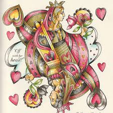 Cathy On Instagram The Queen Of Hearts Artists Good Wives Warriors Cb Escape To Wonderland Medium Colleen Coloring Books Coloring Book Pages Wonderland