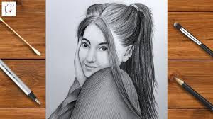 Easy ariana grande face drawing. How To Draw Ariana Grande Easy Ariana Grande Drawing Pencil Sketch Drawing The Crazy Sketcher Youtube