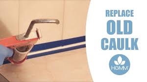 how to replace caulk around your