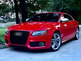 Image result for Brilliant Red 2009 Audi
