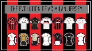 After the previous season's milan home kit introduced a gradient stripes design, the ac milan kit reverts to a more traditional look, inspired by the shirts worn from the late 1980s until the end of the past century. The Evolution Of Ac Milan Jersey Youtube