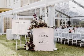Blush Modern Wedding Signs Welcome Sign Table Seating