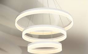 Led ring pendant light ceiling lamp cold white high drop modern fixture 60cm uk circle large 2 chrome crystal 42610 2cc round acrylic lamps lighting luxurious single d100cm lights fixtures lightingo co chandelier warm 1 3 edit circle led large 2 ring pendant ceiling light chrome crystal 42610 2cc. 3 Rings Led Pendant Light Hello Bright