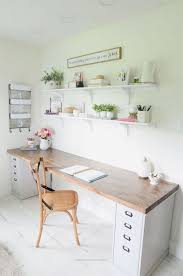 Cute Desk Decor Ideas For Your Dorm Or Office Deskofficeideas Homedecor Homeofficeideas Office Feste Home Decor Home Desk Butcher Block Desk Cheap Office Furniture