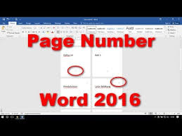 Membuat Penomoran Halaman Skripsi Dan Karya Ilmiah Di Ms Word 2016 Youtube