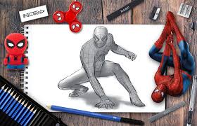 Check out inspiring examples of spiderman artwork on deviantart, and get inspired by our community of talented artists. How To Draw Spider Man From Avengers Infinity War Step By Step Tutori Shop Nil Tech