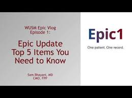 Epic Training Videos John T Milliken Department Of