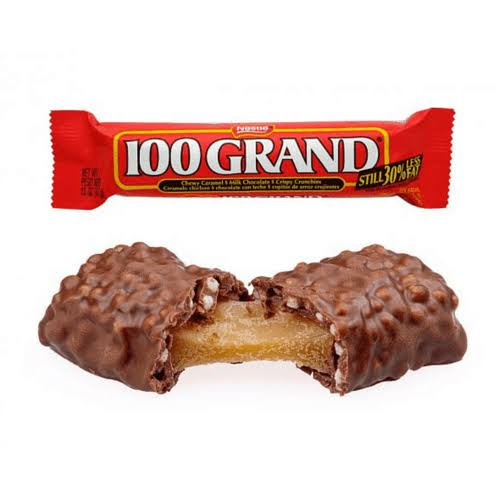 Image result for 100 grand bars"