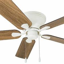 Top sellers most popular price low to high price high to low top rated products. Modern Farmhouse Ceiling Fan With Pull Chain Low Profile Flush Mount White 52 Ebay