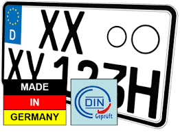 Doch bevor ein wagen offiziell als oldtimer anerkannt wird, muss er zum geprüften sachverständigen. Leichtkraftrad Oldtimer H Kennzeichen Nummernschild Fur 80er