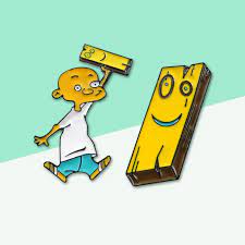 Armed with spots, smelly armpits and some crazy schemes these guys are always trying to invent something that will earn them. Retro 90s Cartoon Zeichen Ed Edd Eddy Schone Plank Emaille Brosche Personlichkeit Revers Abzeichen Denim Mantel Schmuck Kind Geschenke Brooches Aliexpress