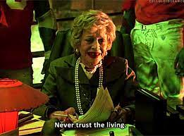 Several tasteless songs have been cut; Celluloid Seance Beetlejuice Tim Burton Movie Tim Burton