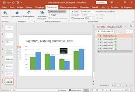 Wie sie vorgehen müssen, um ihre diagramme zu animieren, erfahren sie in unserem praxistipp. Animieren Von Diagrammen In Powerpoint