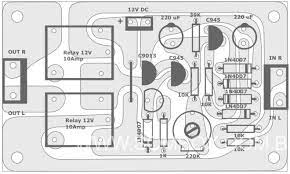 How to make speaker protector circuit with dc protection speaker. Active Speaker Protector Circuit And Pcb Layout Schematic Design Circuit Diagram Schematic Design Electronic Circuit Projects