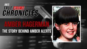 Amber alert (plural amber alerts). Amber Hagerman The History Behind The Amber Alert Youtube