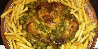 Poulet Aux Frites Recette Marocaine Recettes De Cuisine Recette Poulet Fermier