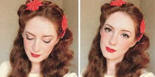 Add a headband or accessory if you're so inclined. 1940s Braided Headband Vintage Holiday Hairstyle The Dapper Dahlia