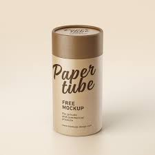 Free Paper Tube Mockup On Behance Mockup Free Psd Free Mockup Mockup Design