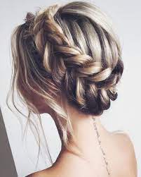 Hair Style Bridal Hairstyle Wedding Scattered Hairstyle Long Hair Half Up Half Down Loose Hair Style Shou Evening Hairstyles Hair Styles Bride Hairstyles