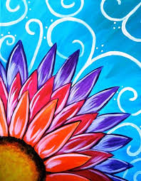 Today i'm going to show you how to watercolor a peony flower even if you are the newest beginner. 42 Simple And Easy Flower Paintings For Beginners Buzz Hippy