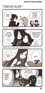 Forever Alone Naruto Shippuden Anime Naruto Comic Itachi And Izumi