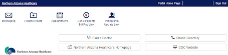 You can also schedule certain types of appointments with uhs, or send a message to request a caps appointment. Visiting Our Patient Portal Mynahealthcare Northern Arizona Healthcare