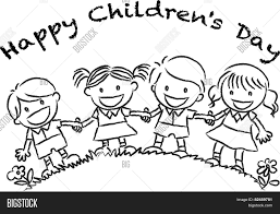 695 free images of children drawing. Happy Children S Day Vector Photo Free Trial Bigstock
