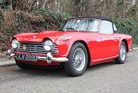 1966 Triumph Tr4 Irs Triumph Triumph Cars Classic Sports Cars