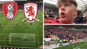 Middlesbrough 0, rotherham united 1. Rotherham Vs Middlesbrough Vlog Last Game Of The Season Relegation Party Youtube