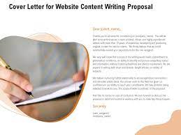 As you search for a job, it pays to know the terminology used by hiring employers. Cover Letter For Website Content Writing Proposal Ppt Powerpoint Presentation Gallery Background Designs Powerpoint Presentation Sample Example Of Ppt Presentation Presentation Background