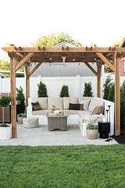 10 Generate Stunning Pergola Decorations With These Inspiring Ideas Outdoor Gardens Design Backyard Backyard Gazebo