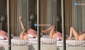 Luna Bognya Nude Pussy Rubbing Mirror Tease