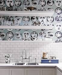 But it's a powerful way to brighten things up by adding some color and pattern, and to personalize a space that check out these ideas for using wallpaper in pretty, fun, and unexpected ways in the kitchen. Kitchen Wallpaper Ideas Wallpaper For Kitchens Kitchen Wallpaper Ideas