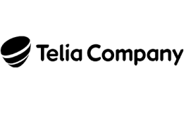 It's high quality and easy to use. Our Logotype Telia Company