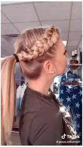 Cute Hairstyles For Short Hair For Teens Braids Simple Braided Ponytail Hairstyles Hair Videos Cute Hairstyles