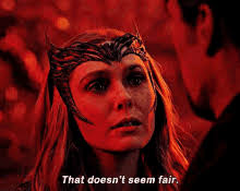 That Doesnt Seem Fair Wanda Maximoff GIF