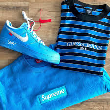 Off White Air Force 1 Black Outfit New Arrivals Available In Store Now Mca Off White Af1 Sz 11 1900 Guess L S Sz M 200 Royal Blue Box Logo Sz M 80 University Blue Nike Air Force Mens Outfits