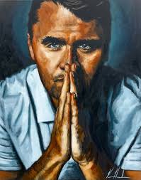 My painting of Dame Helen Mirren.