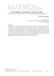 Https Www Revistas Usp Br Matrizes Article Download 38270 41079