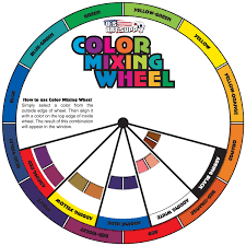 8 In Color Mixing Wheel