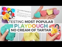 The Best Playdough Recipe Without Cream Of Tartar Youtube In 2020 Best Playdough Recipe Playdough Recipe Playdoh Recipe