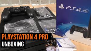 Yes, but games will need to receive a ps4 pro patch to. Ps4 Pro Unboxing Youtube