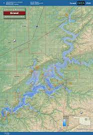 Map Of Grand Lake Ok Grand Lake Map - Oklahoma | Grand Lake Map, Grand Lake, Lake Map