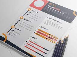 Colors on a resume could be a major advantage if used correctly. Free Colorful Infographic Resume Cv Template For Job Seeker In Illustr Creativebooster
