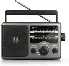 Fm radio and online radio. Tragbares Radio Am Fm Batteriebetriebenes Radio Mit 4 Amazon De Elektronik