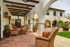 The mayan villa bed is a remarkable feature of this hotel. Spanish Style Patio Houzz