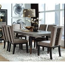 Maybe you would like to learn more about one of these? Nicolette Home Ryker Table And 6 Chairs In Nocturn Black And Coventry Grey Nfm In 2021 Dining Room Table Set Ashley Furniture Dining Dining Room Style